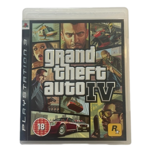 Playstation 3 Grand Theft Auto 4